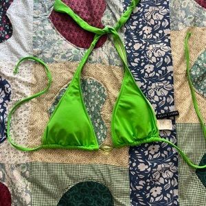 💚Ralph Lauren halter bikini top💚